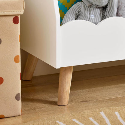 Kinderbücherregal | Aufbewahrungsregal | Montessori Regal | Weiss - Palo24