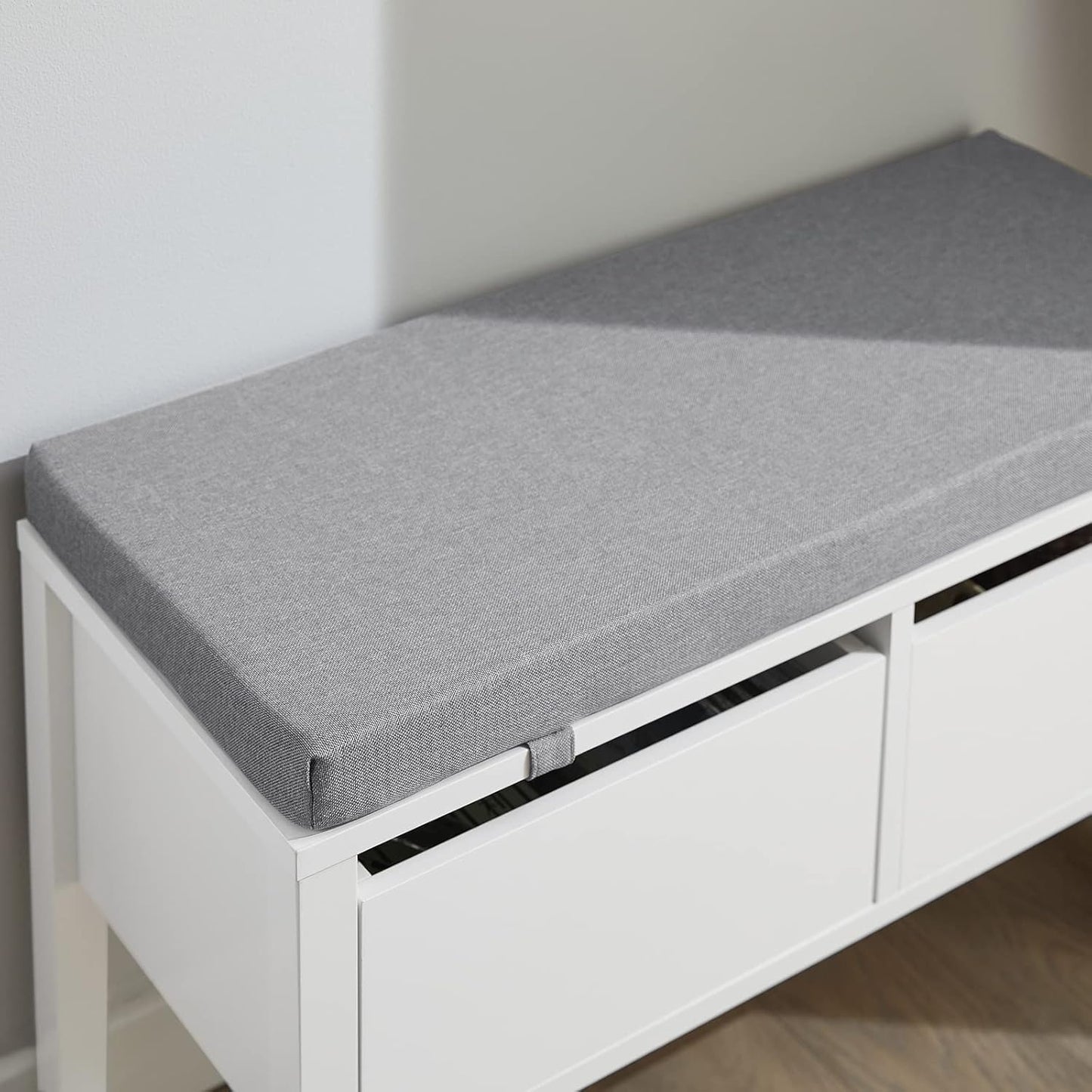 Sitzkommode | Sitzbank mit Stauraum | Schuhbank | Weiss FSR88-W - Palo24