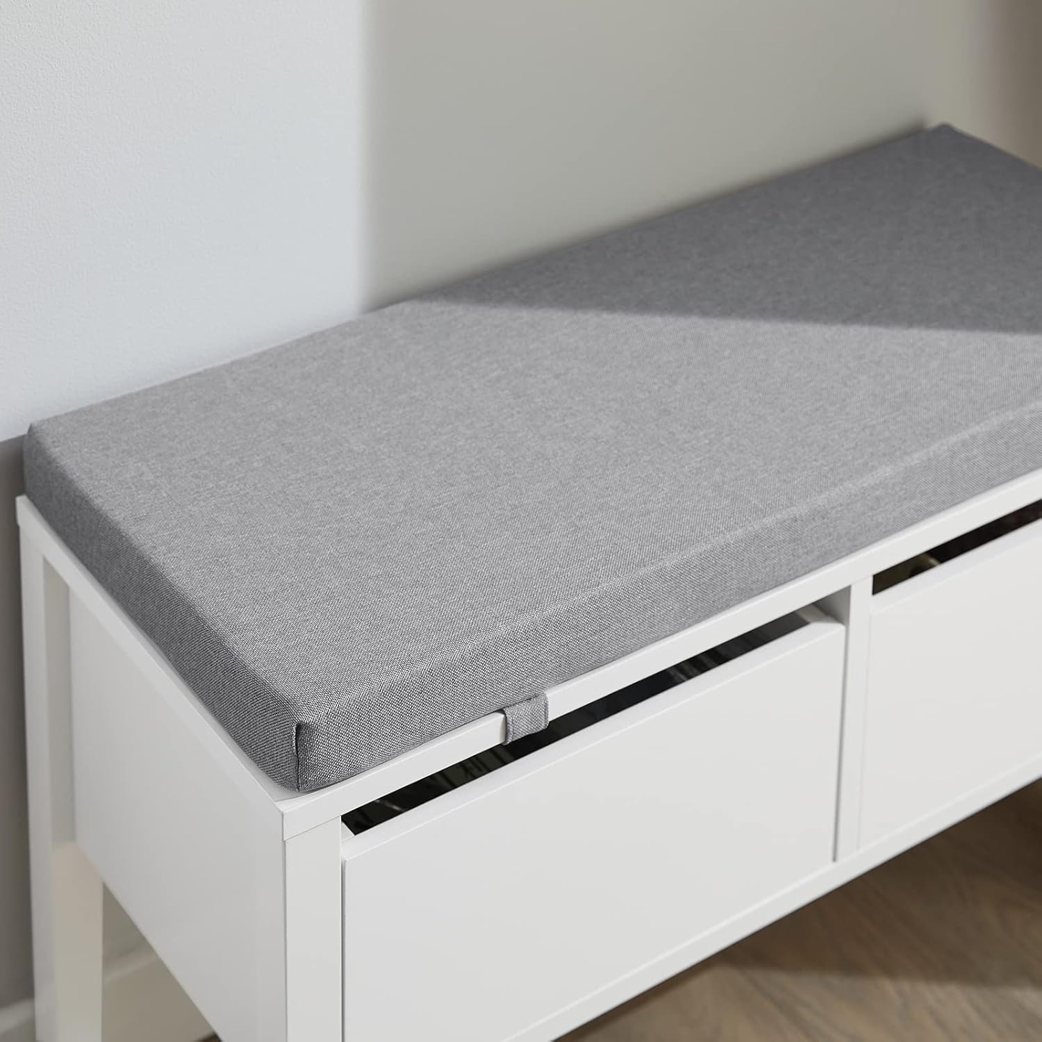 Sitzkommode | Sitzbank mit Stauraum | Schuhbank | Weiss FSR88-W - Palo24