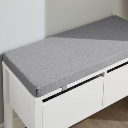 Sitzkommode | Sitzbank mit Stauraum | Schuhbank | Weiss FSR88-W - Palo24