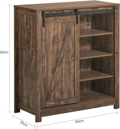 Sideboard mit Schiebetür | Kommode | Schuhschrank | Flurschrank | FSB59-N - Palo24