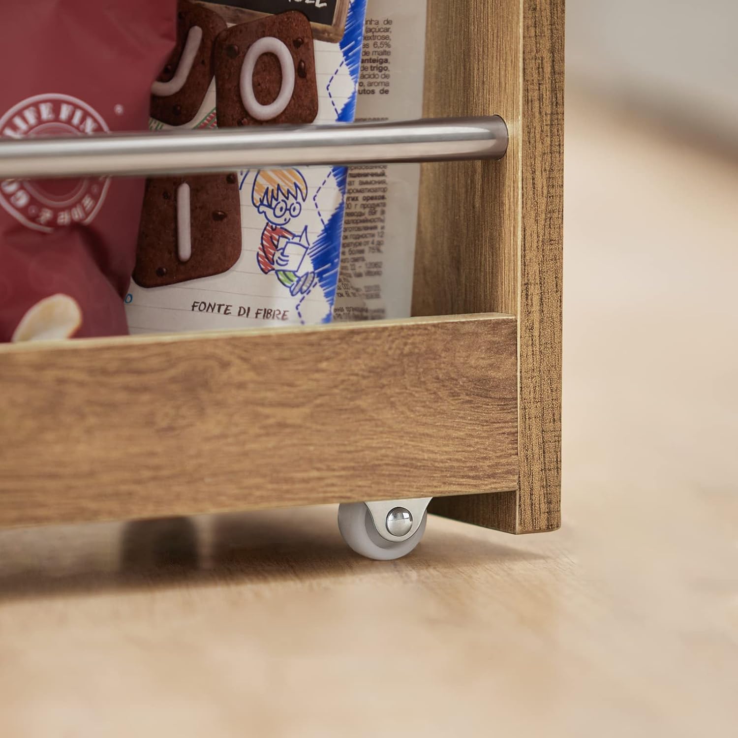 Nischenregal | Badrollwagen | Badezimmerregal | Küchenregal Vintage | NSR01-PF - Palo24