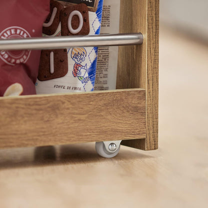Nischenregal | Badrollwagen | Badezimmerregal | Küchenregal Vintage | NSR01-PF - Palo24