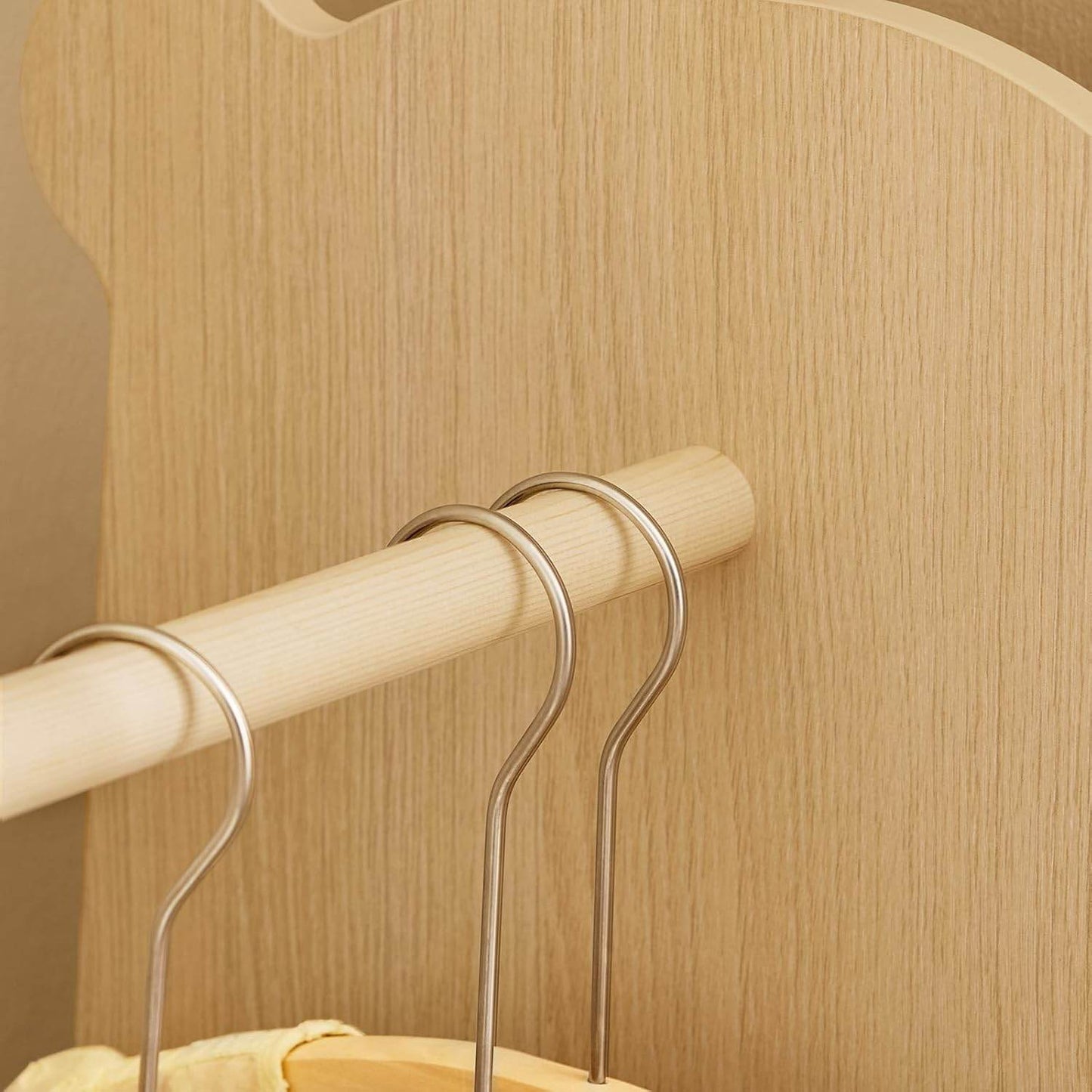 Kinderkleiderständer | Kleiderschrank Kinder | Kinderzimmer | Natur - Palo24