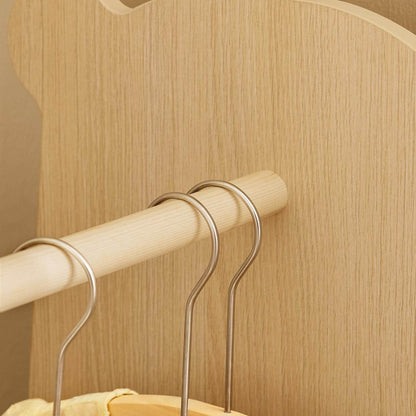 Kinderkleiderständer | Kleiderschrank Kinder | Kinderzimmer | Natur - Palo24