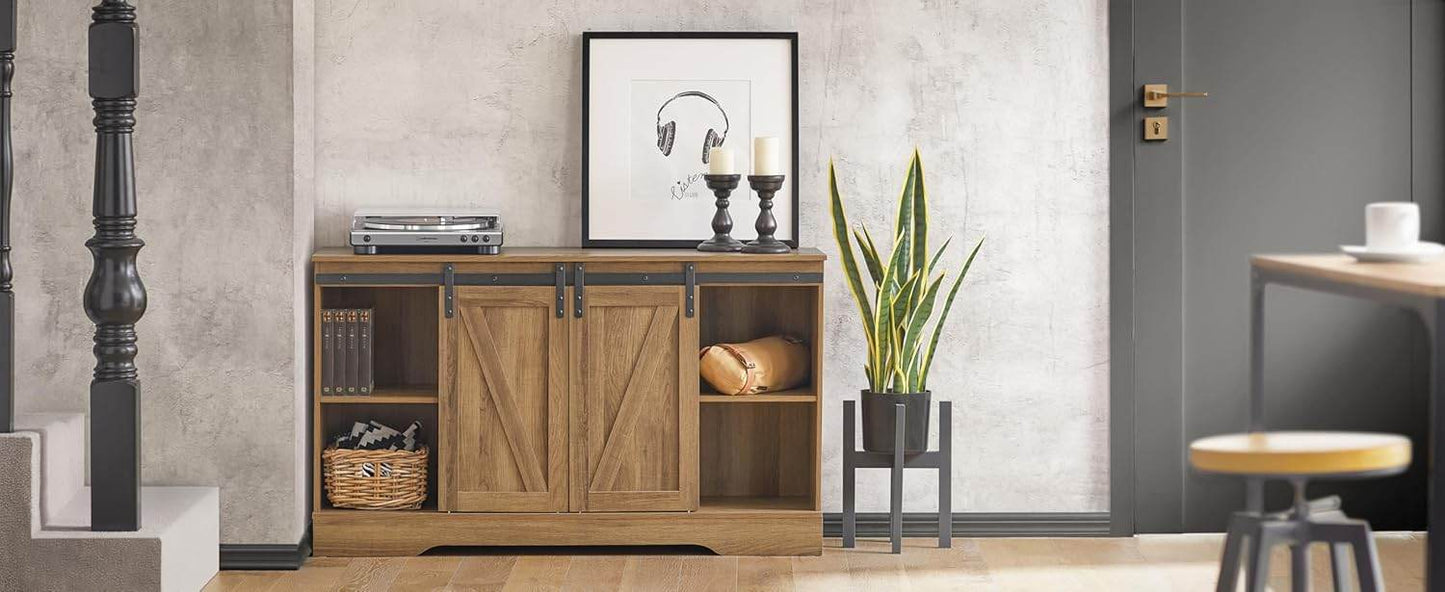 Sideboard mit Schiebetür | Kommode | TV-Schrank | Flurschrank | FSB60-BR - Palo24