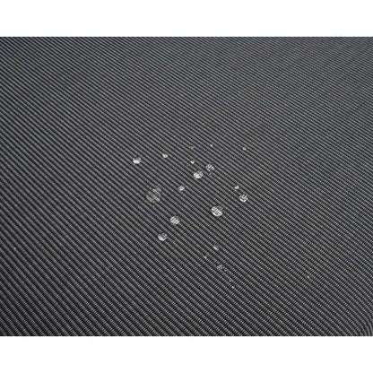 Garten-Garnitur mit Sessel Lounge-Set Sofa, Spun Poly Akazie Holz MVG Aluminium ~ hellbraun, Polster dunkelgrau - Palo24