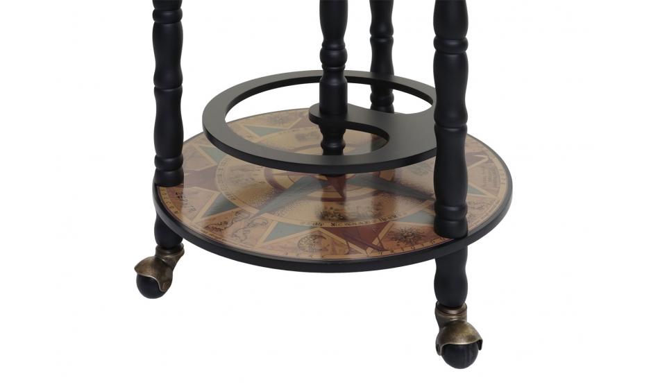 Portabottiglie da bar Globe bar minibar home bar, globo Ø 33cm arrotolabile