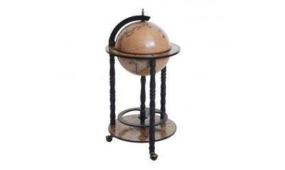 Portabottiglie da bar Globe bar minibar home bar, globo Ø 33cm arrotolabile