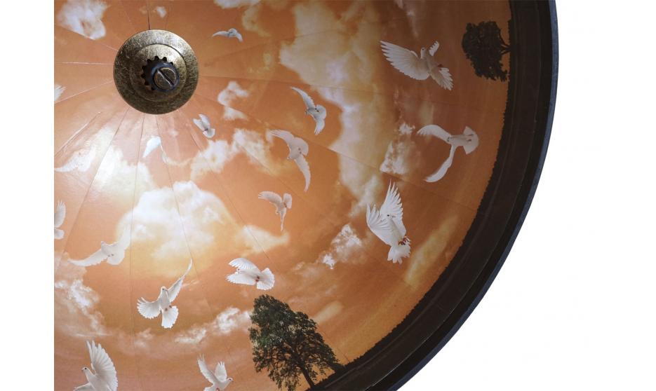 Portabottiglie da bar Globe bar minibar home bar, globo Ø 33cm arrotolabile