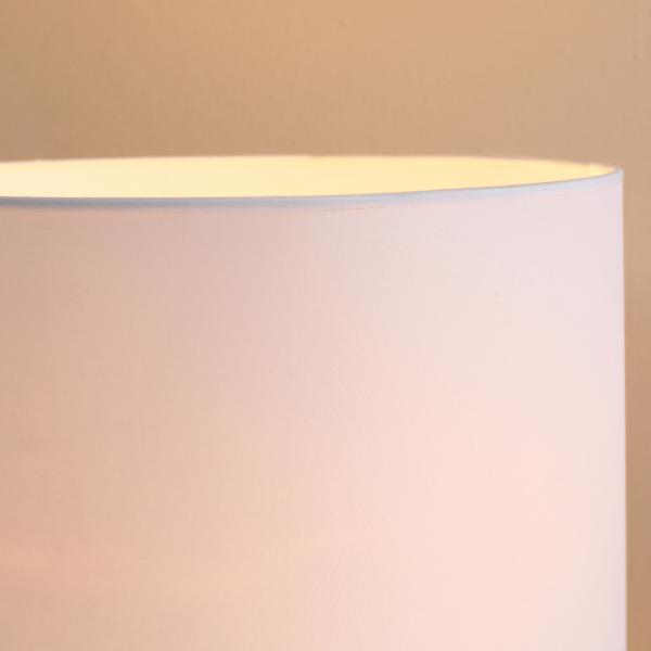 Lampadaire lampadaire or blanc 53 cm x 53 cm x 144 cm