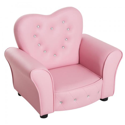 Kindersofa Kindersessel herzförmig Prinzessin Minisofa Kinderzimmer Sofa