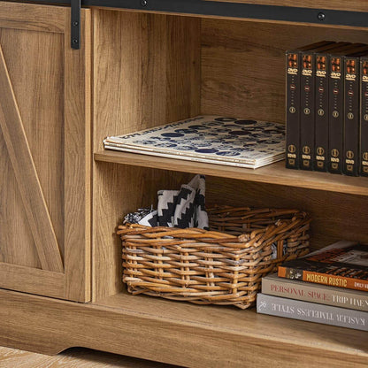 Sideboard mit Schiebetür | Kommode | TV-Schrank | Flurschrank | FSB60-BR - Palo24