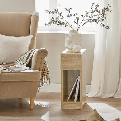 Nachttisch mit Schublade | Couchtisch | Sofatisch | Beistelltisch | FBT111-N - Palo24