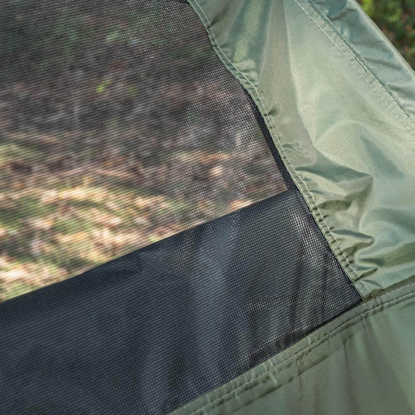 4in1-Zelt Für 2 Personen Wurfzelt Feldbett Mit Campingliege Grün - Palo24