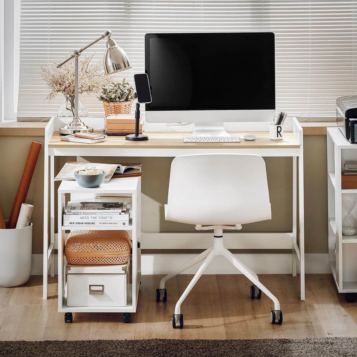 Schreibtisch | Bürotisch | Kinderschreibtisch | Weiss-Natur - Palo24