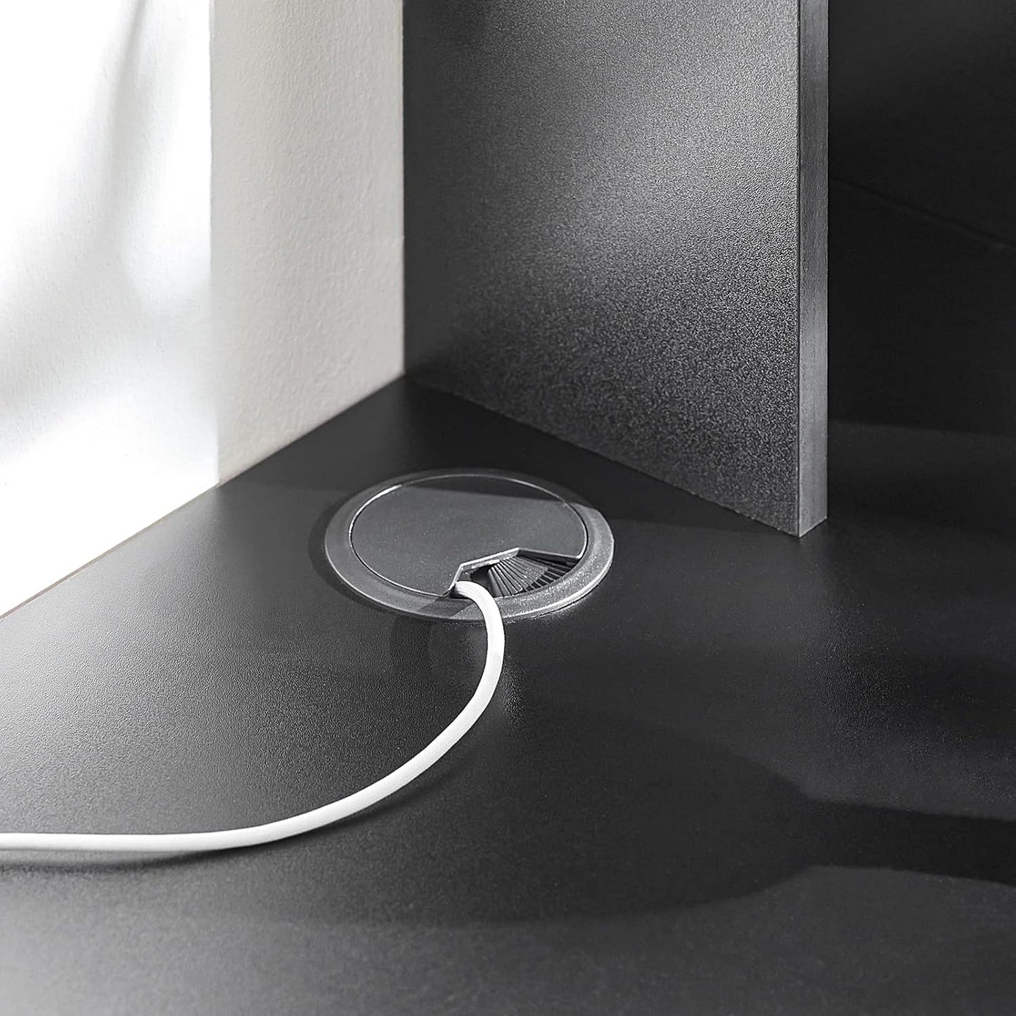 Wandtisch | Schreibtisch | Computertisch Schwarz | FWT18-SCH