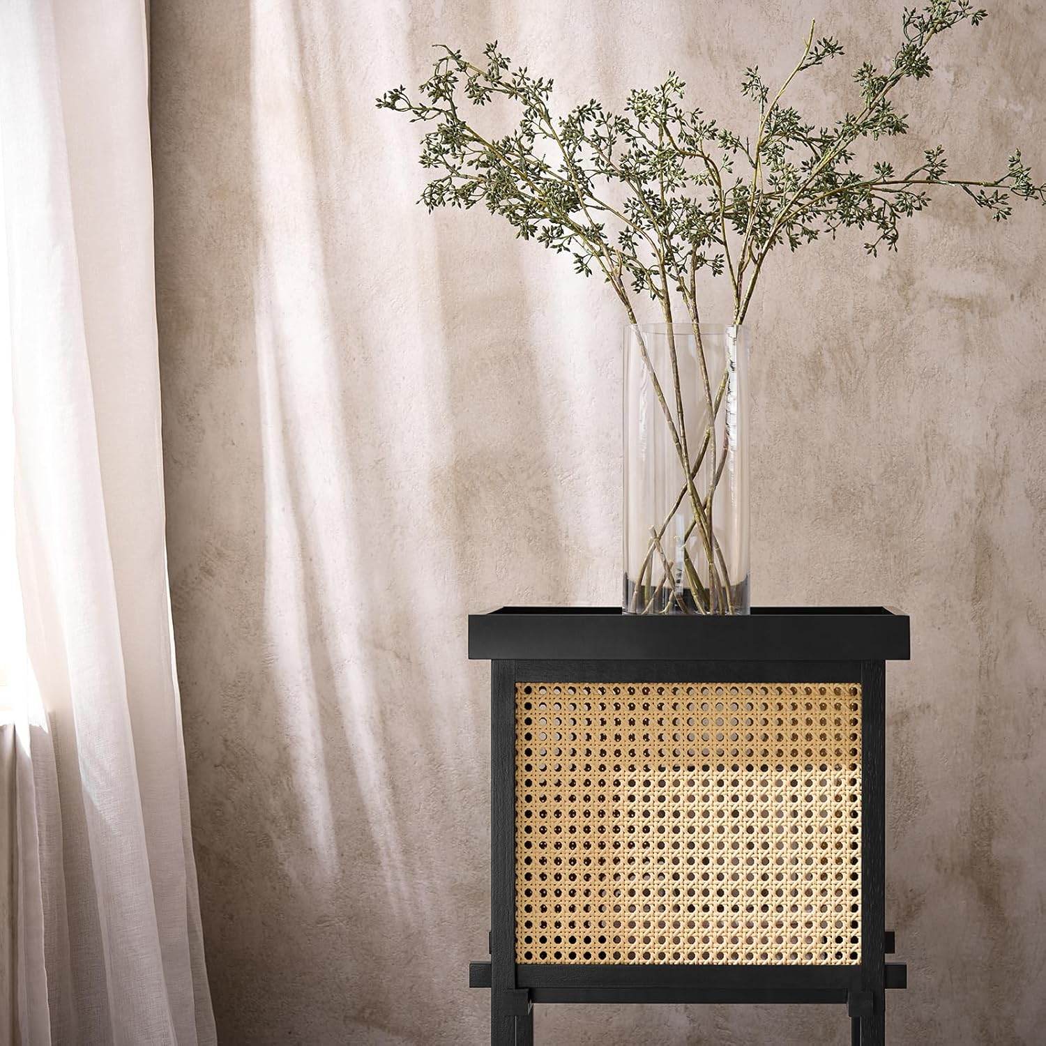 Beistelltisch mit Zapfenverbindungen | Couchtisch | Nachtschrank | Schwarz - Palo24