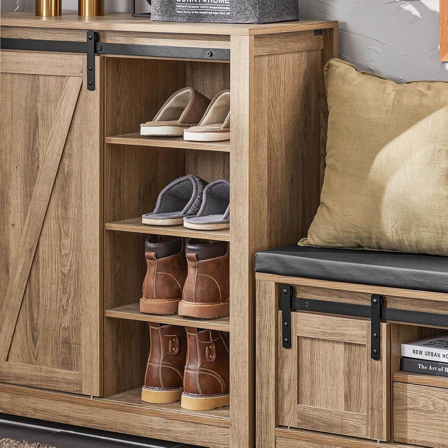 Sideboard mit Schiebetür | Kommode | Schuhschrank | Flurschrank - Palo24