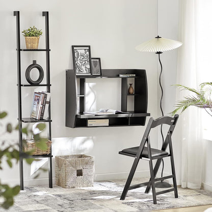 Wandtisch | Schreibtisch | Computertisch Schwarz | FWT18-SCH