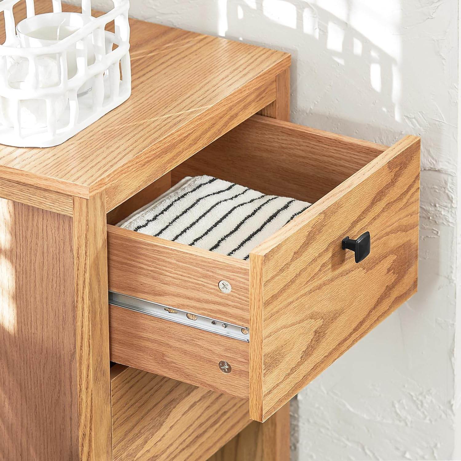 Badschrank Badkommode Flurschrank Natur BZR99-N - Palo24