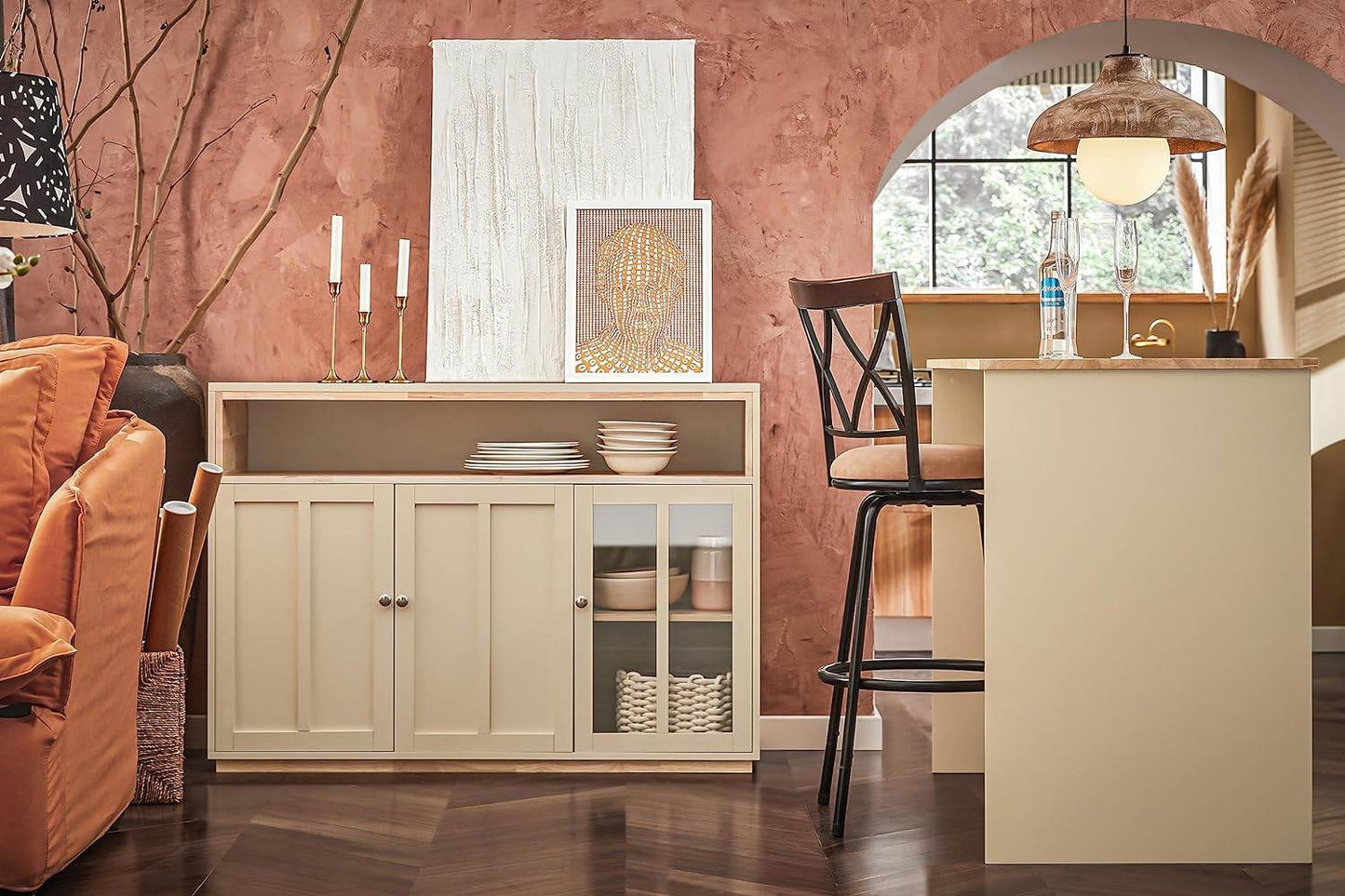 Sideboard | Küchenschrank | Flurschrank | Kommode | FSB80-MI - Palo24