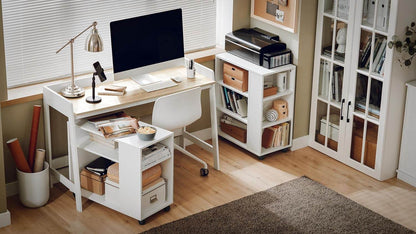 Schreibtisch | Bürotisch | Kinderschreibtisch | Weiss-Natur - Palo24