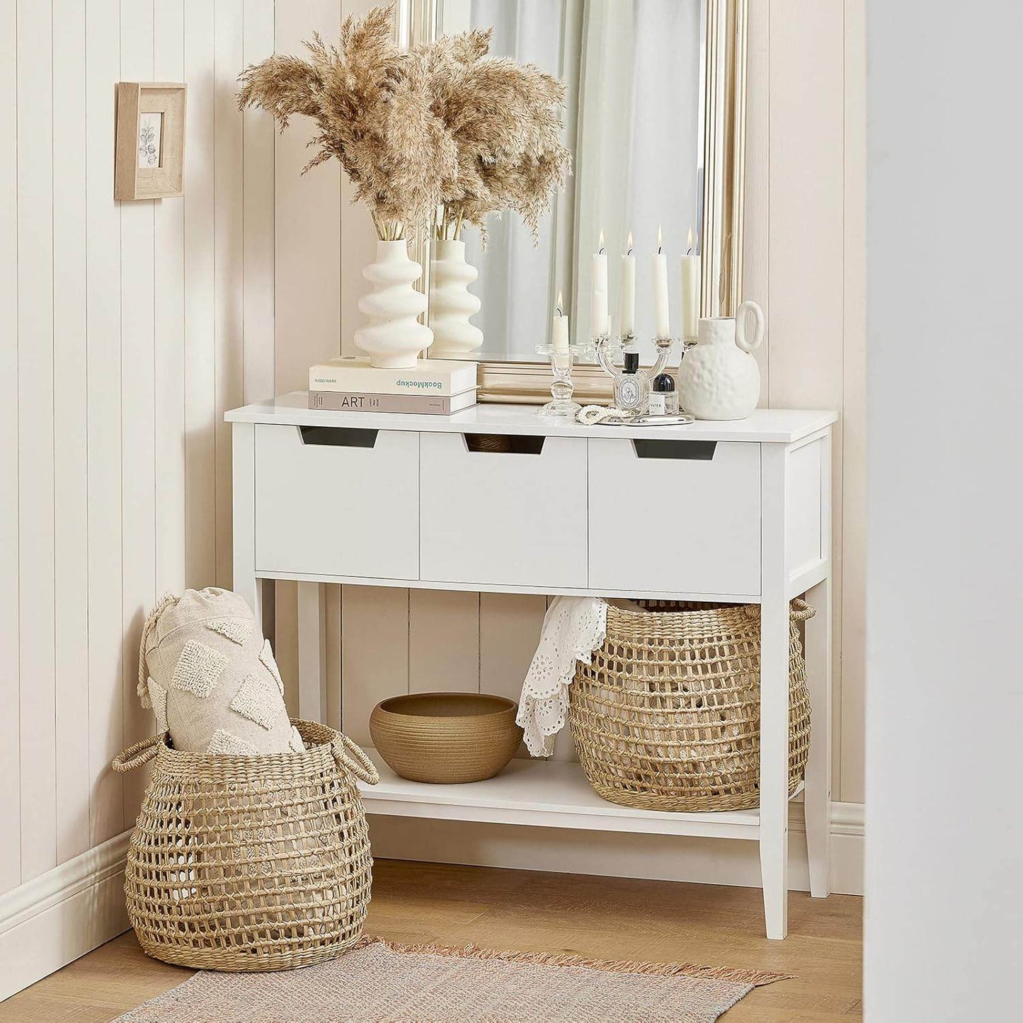 Konsolentisch Weiss Sideboard | Flurtisch | FSB51-W - Palo24