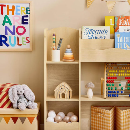 Aufbewahrungsregal | Bücherregal für Kinder | Natur - Palo24