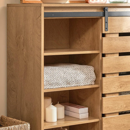 Sideboard Schiebetür | Kommode | Schuhschrank | Flurschrank | FSB65-N - Palo24