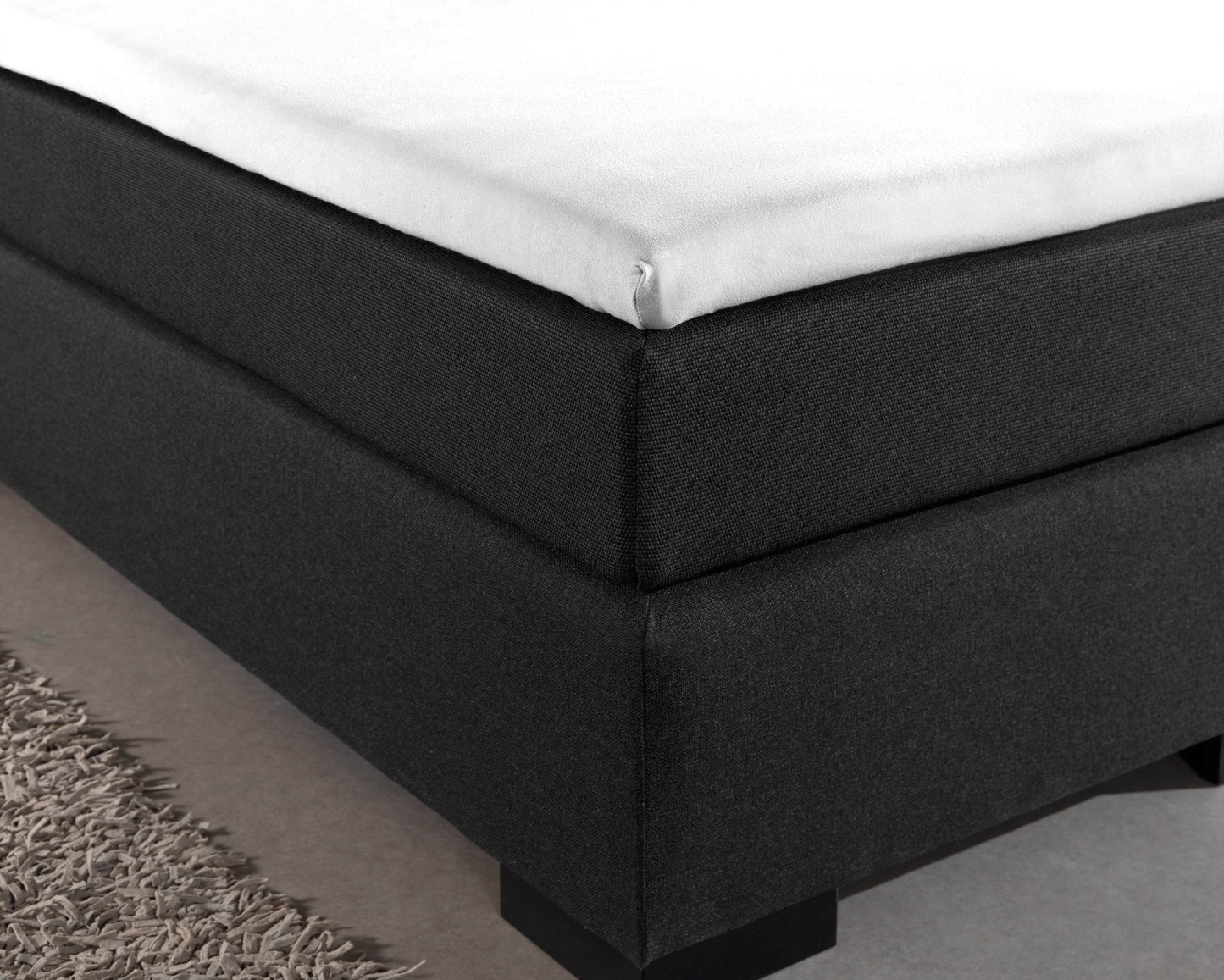 Jersey Topper Spannbettlaken Weiss 70/80/90 x 200/220 cm - Palo24