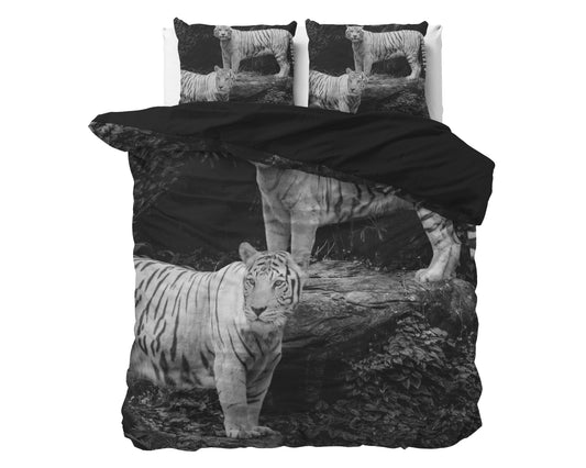 Bettbezug Tigers Grau 240 x 220 cm