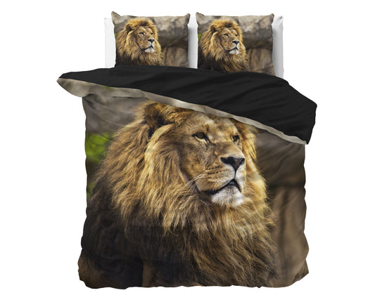 Bettbezug Lion Mind Taupe 140 x 220 cm