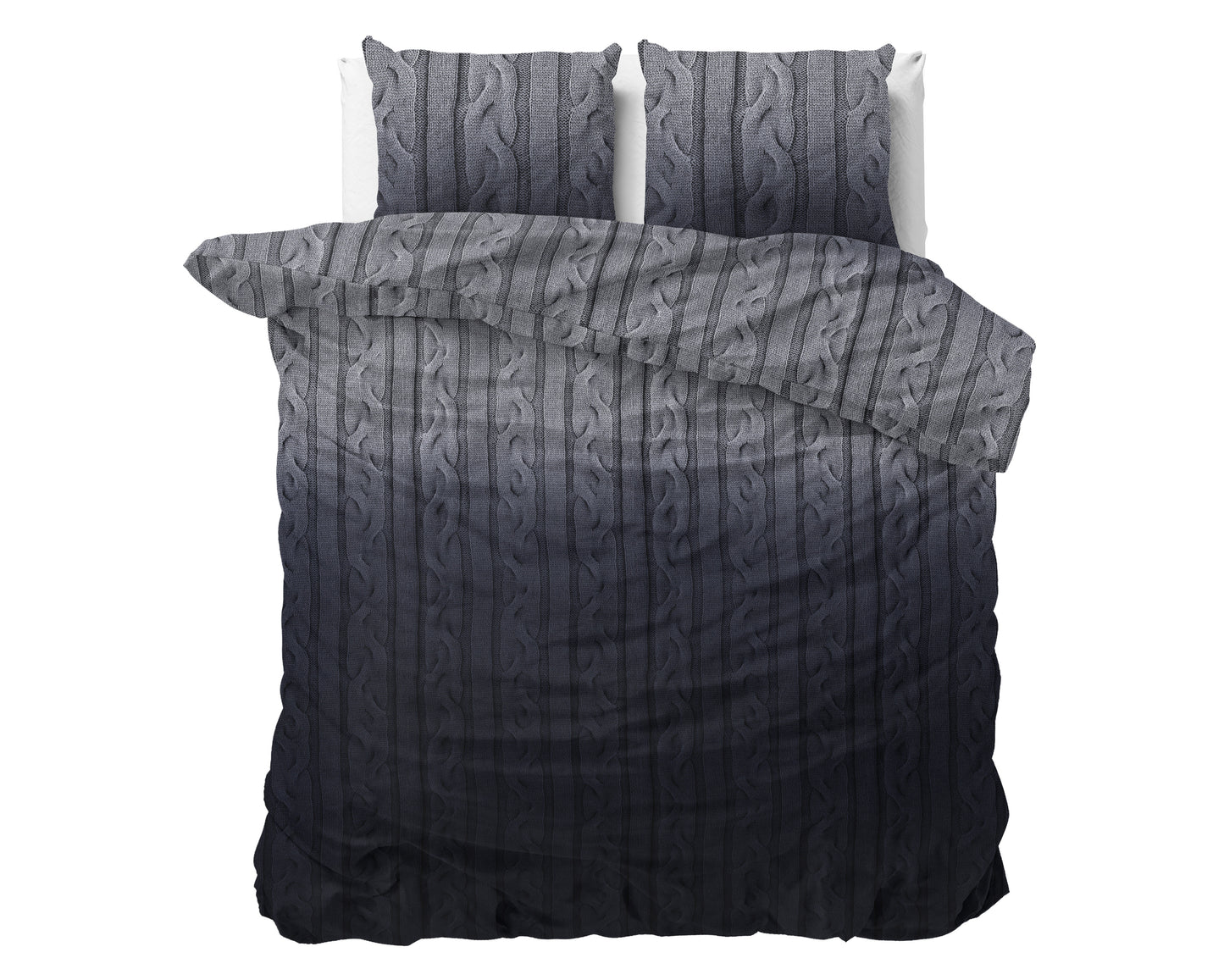 Copripiumino DH Flanel Dante Antracite 240 x 220 cm