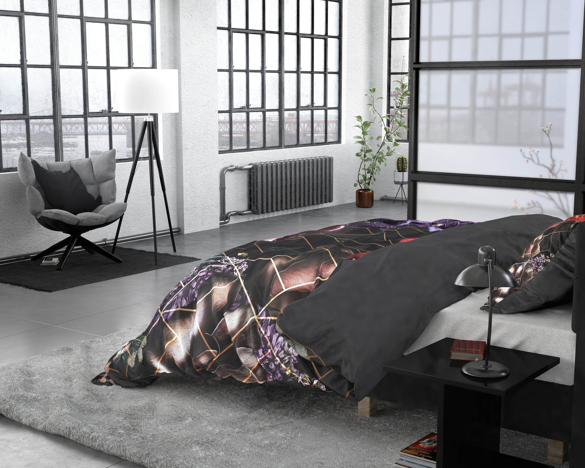 Bettbezug Larissa Multi 200 x 220 cm - Palo24