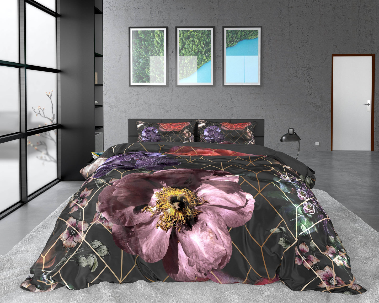 Bettbezug Larissa Multi 200 x 220 cm - Palo24