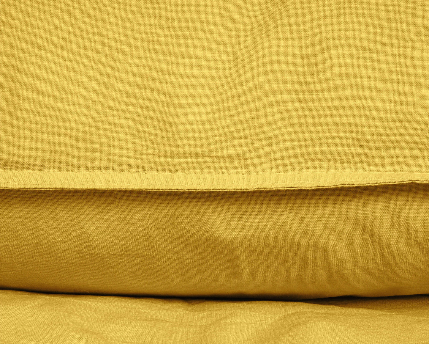 Bettbezug Stone washed Mustard 200 x 220 cm - Palo24