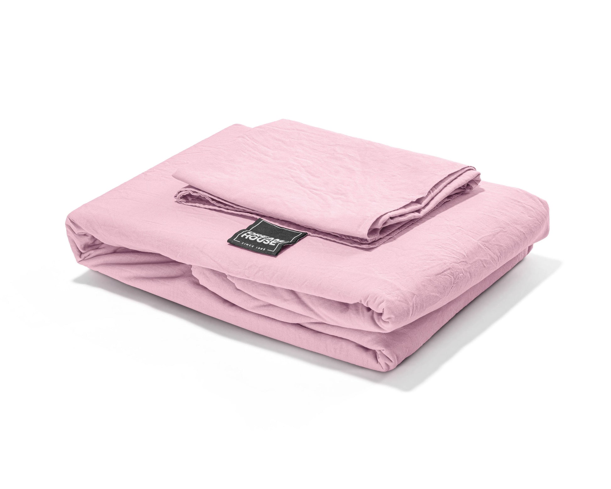 Bettbezug Stone washed Pink 140 x 220 cm - Palo24