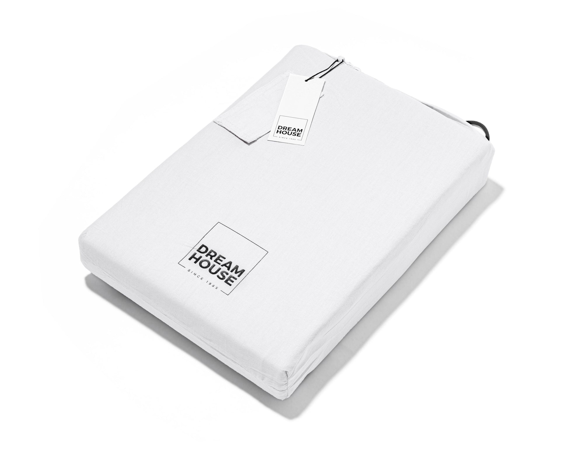 Bettbezug Stone washed White 200 x 220 cm - Palo24