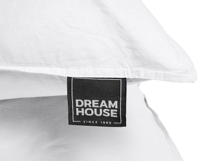 Bettbezug Stone Washed Weiss 135 x 200 cm - Palo24