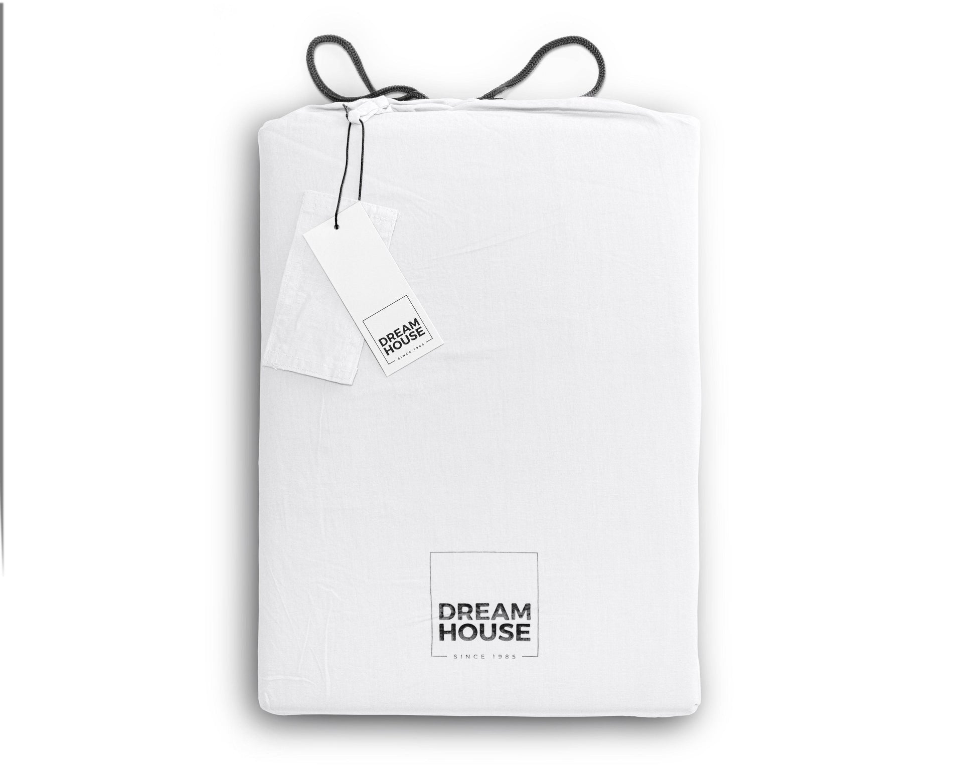 Bettbezug Stone Washed Weiss 135 x 200 cm - Palo24