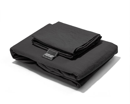 Bettbezug Stone washed Anthrazit 200 x 220 cm - Palo24