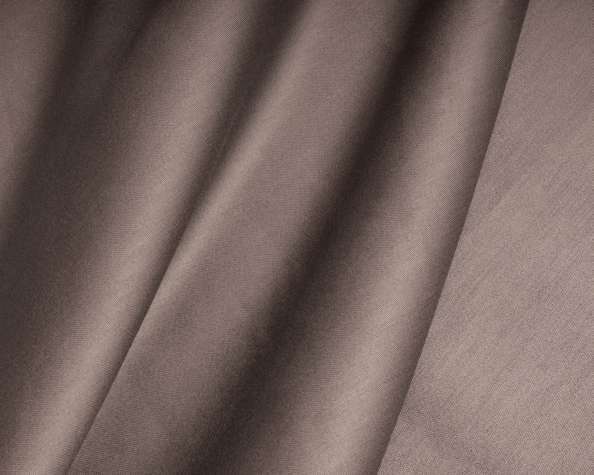 Satin Spannbettlaken Taupe 70 x 200 cm - Palo24