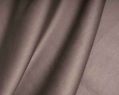 Satin Spannbettlaken Taupe 180 x 220 cm - Palo24