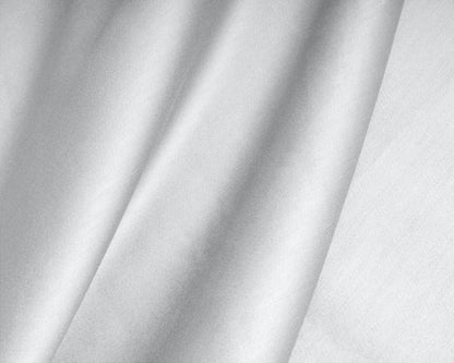 Satin Spannbettlaken Weiss 200 x 220 cm - Palo24