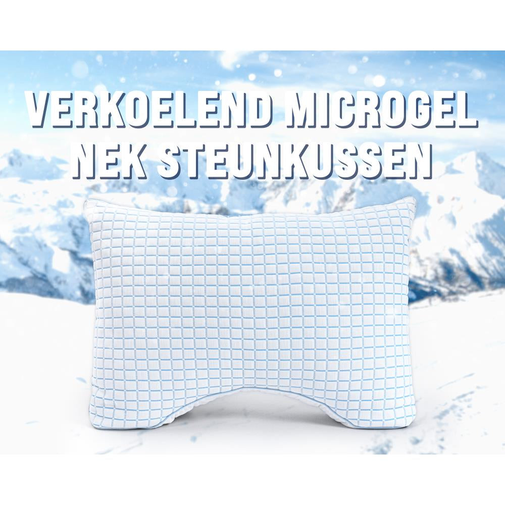 3D Blue Cell Tech Kühlendes Mikrogel-Nackenstützkissen