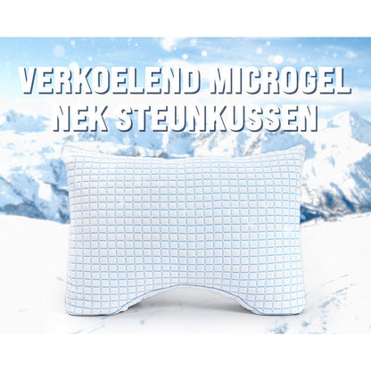 3D Blue Cell Tech Kühlendes Mikrogel-Nackenstützkissen