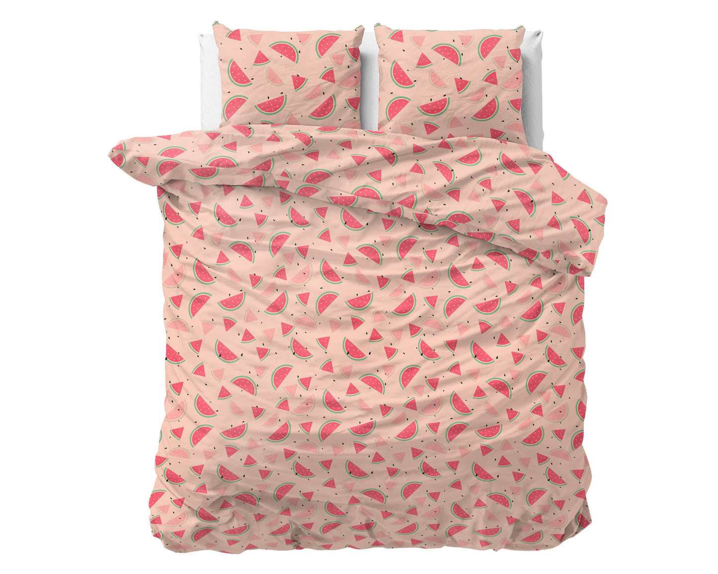 Bettbezug Sweet Watermelon rosa 240 x 220 cm - Palo24