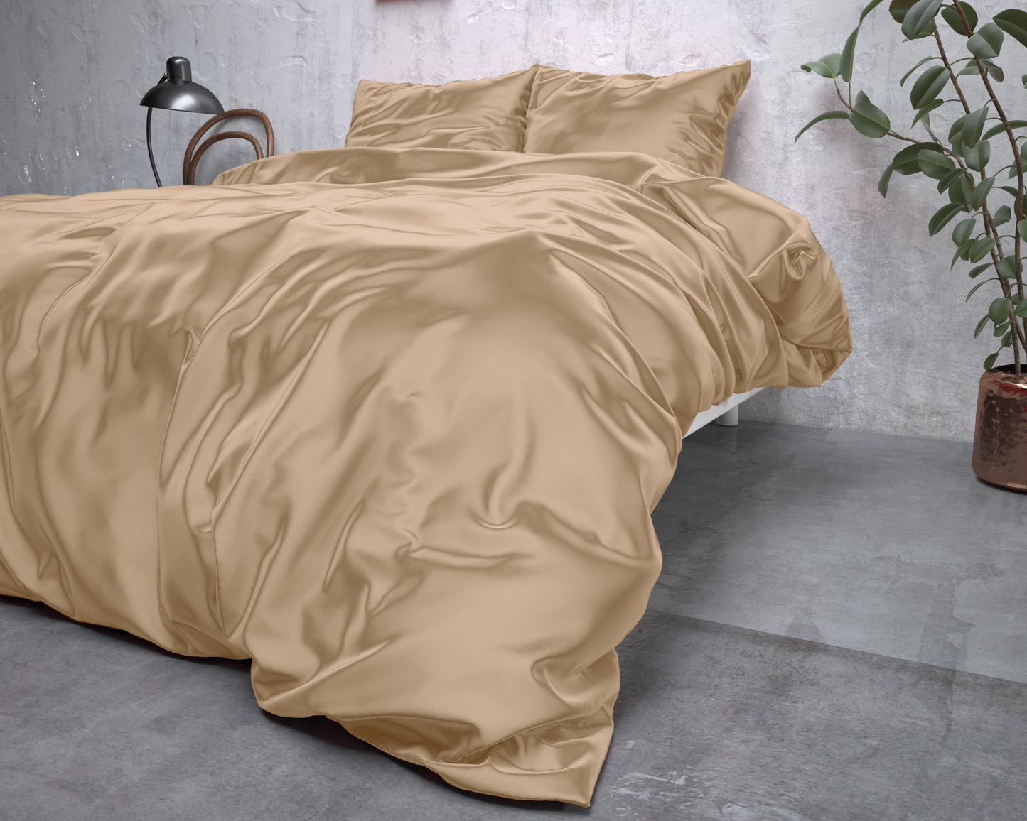 Bettbezug Beauty Skin Care Taupe 140 x 220 cm