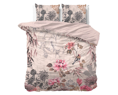 Bettbezug WILD FL Forest Charm Taupe 200 x 220 cm - Palo24